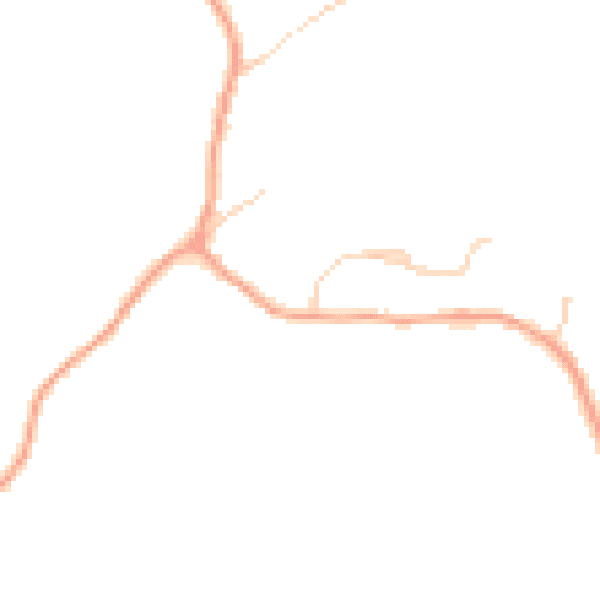 Daytime road noise heatmap for SG2 7LA