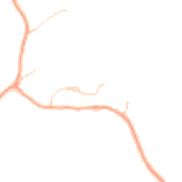 Daytime road noise heatmap for SG2 7LQ
