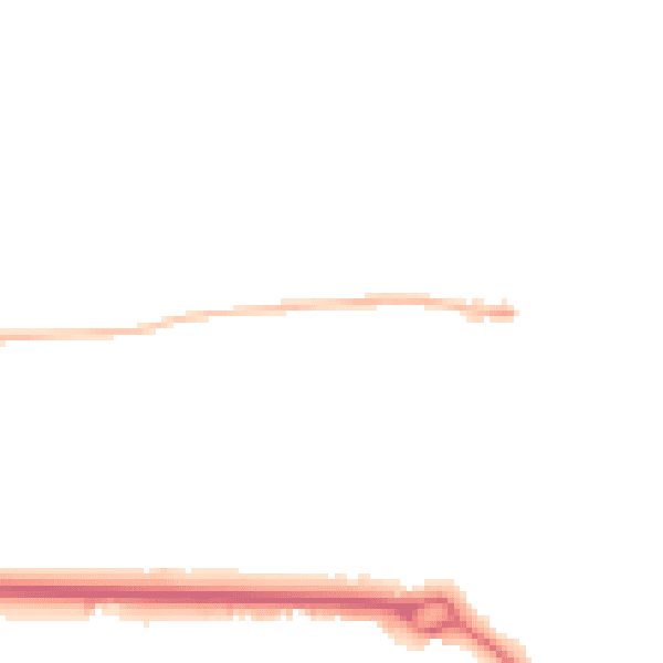 Night-time road noise heatmap for SG2 9SR