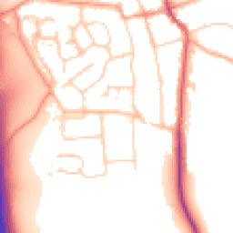 Daytime road noise heatmap for SG3 6DG