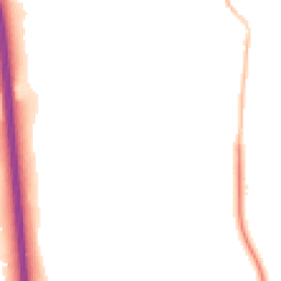 Night-time road noise heatmap for SG3 6DP