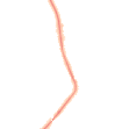 Night-time road noise heatmap for SG3 6LD