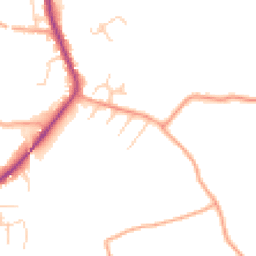 Daytime road noise heatmap for SG3 6LS