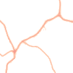 Daytime road noise heatmap for SG3 6QF