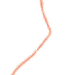 Night-time road noise heatmap for SG3 6QT