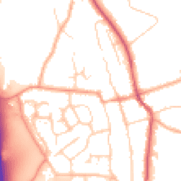 Daytime road noise heatmap for SG3 6RF