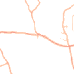 Daytime road noise heatmap for SG3 6TP