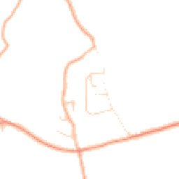 Daytime road noise heatmap for SG3 6TQ