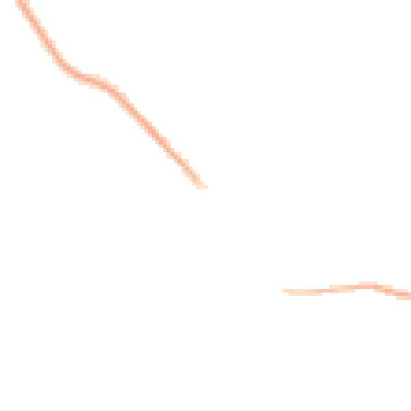 Night-time road noise heatmap for SG4 0EL