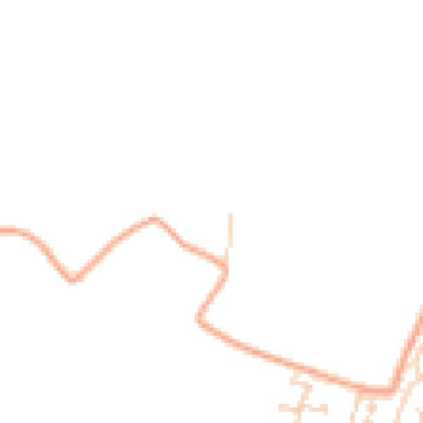 Daytime road noise heatmap for SG4 7BN