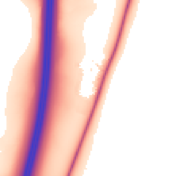 Daytime road noise heatmap for SG4 7EG