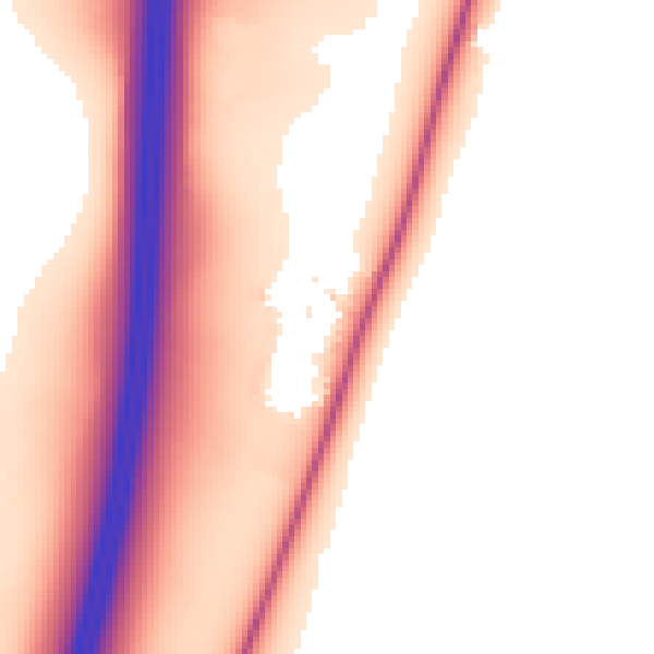 Daytime road noise heatmap for SG4 7EH
