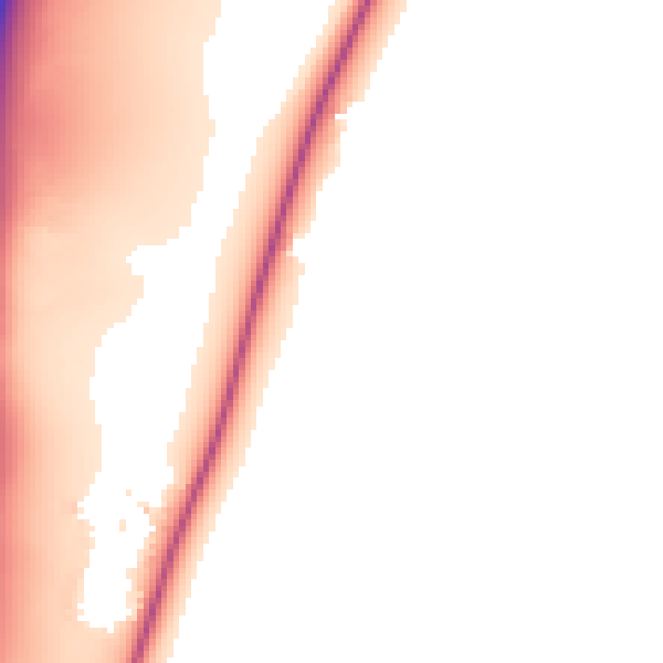 Daytime road noise heatmap for SG4 7EQ