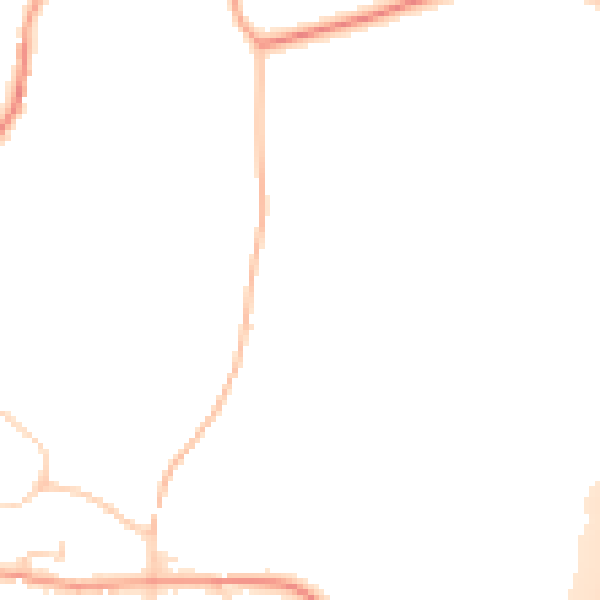 Daytime road noise heatmap for SG4 7HD