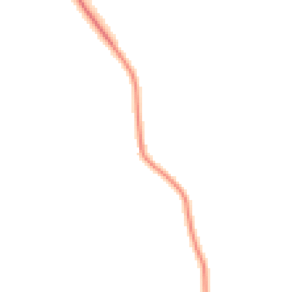 Night-time road noise heatmap for SG4 7PJ
