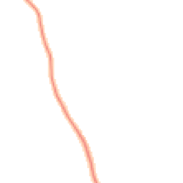 Night-time road noise heatmap for SG4 7PN