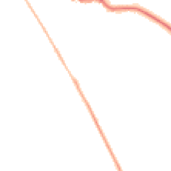 Night-time road noise heatmap for SG4 7SJ