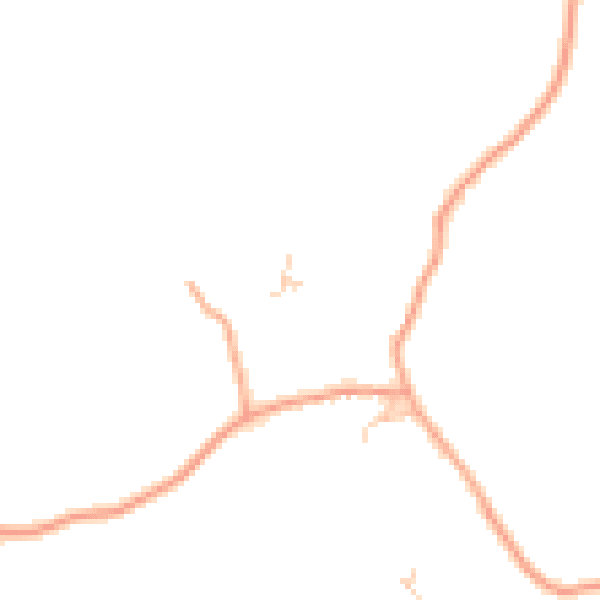 Daytime road noise heatmap for SG4 7TU