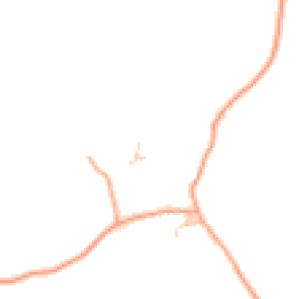 Daytime road noise heatmap for SG4 7TX