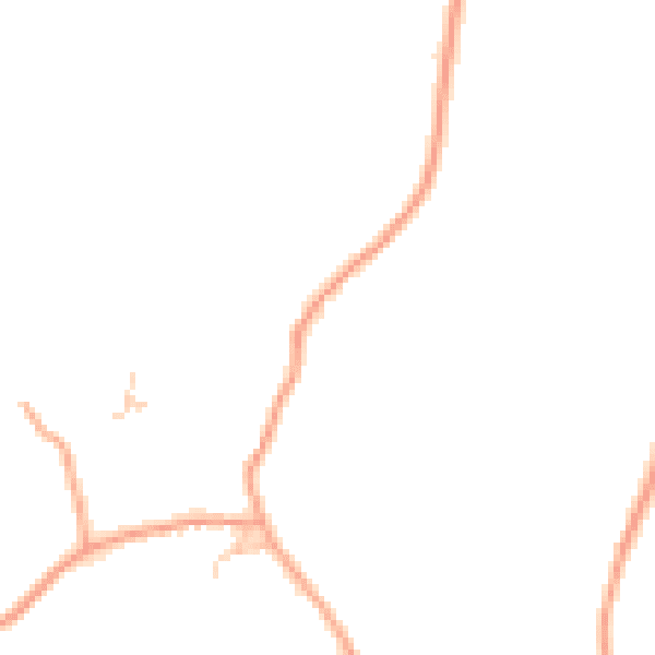 Daytime road noise heatmap for SG4 7TZ