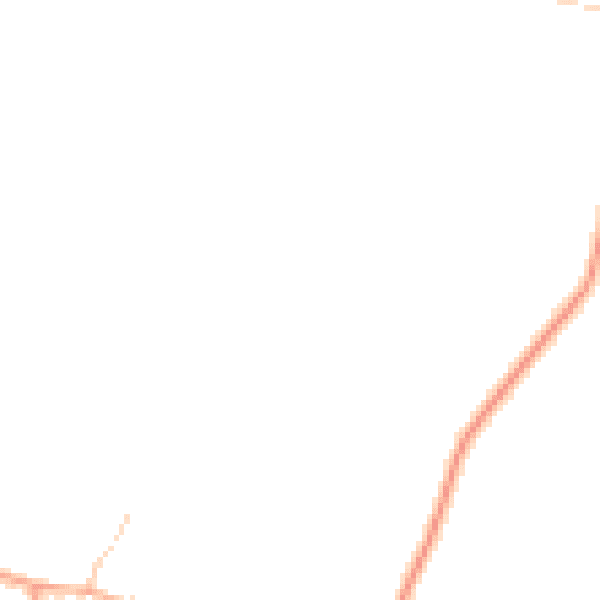 Daytime road noise heatmap for SG4 8BP