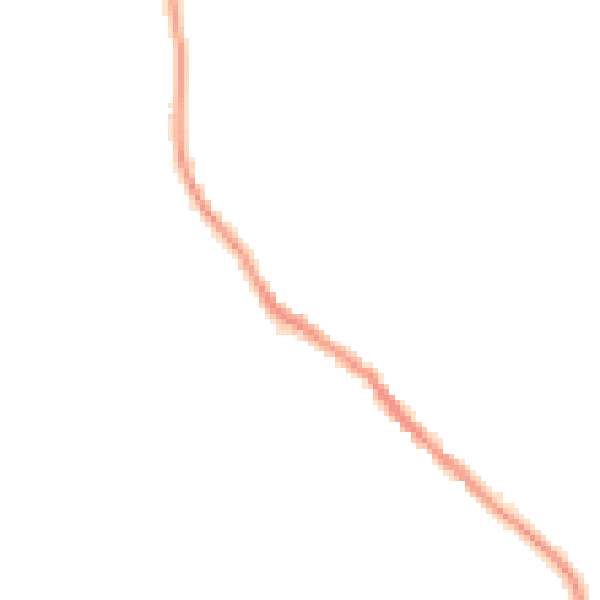 Night-time road noise heatmap for SG4 8BQ