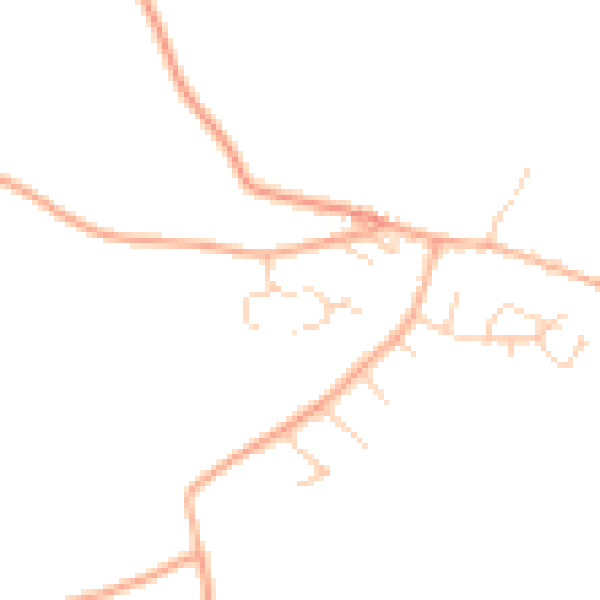 Daytime road noise heatmap for SG4 8BS