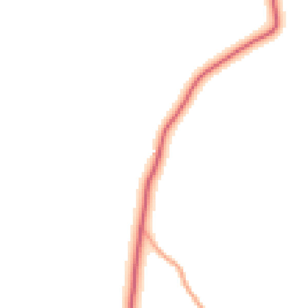 Daytime road noise heatmap for SG4 8EH