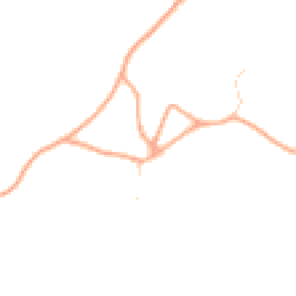 Daytime road noise heatmap for SG4 8JH
