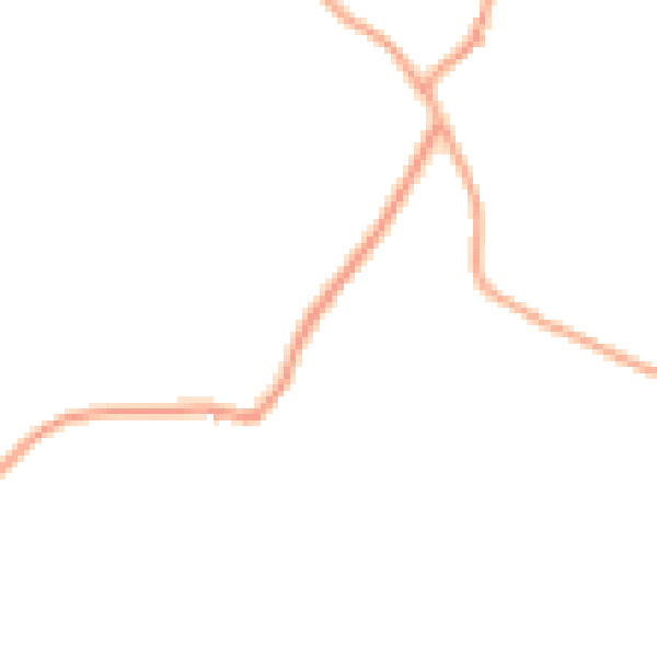 Daytime road noise heatmap for SG4 8JT