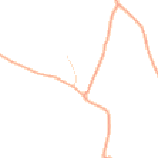Daytime road noise heatmap for SG4 8JZ
