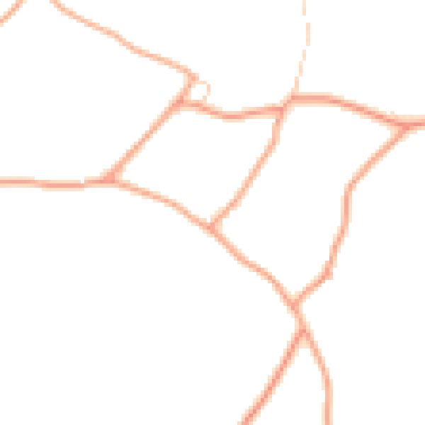 Daytime road noise heatmap for SG4 8NH