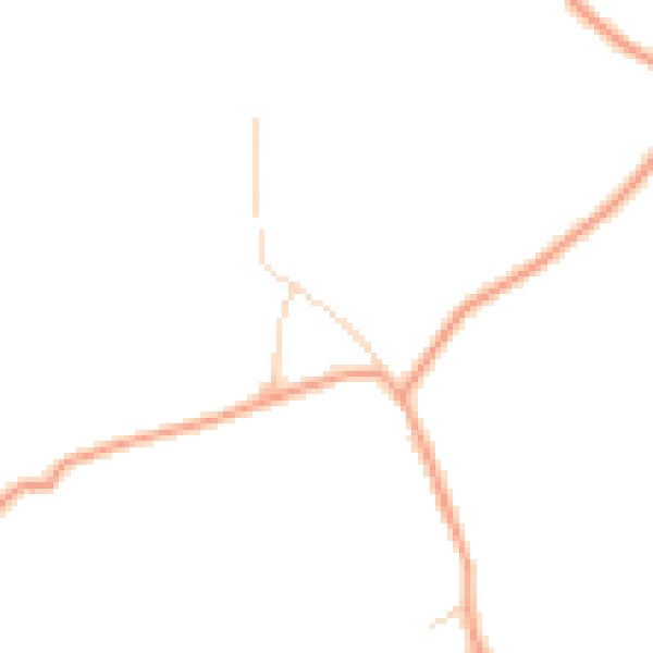 Daytime road noise heatmap for SG4 8PG