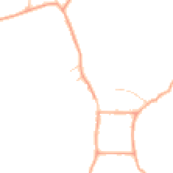 Daytime road noise heatmap for SG4 8PL