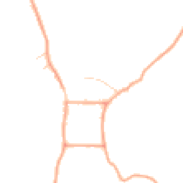 Daytime road noise heatmap for SG4 8PR