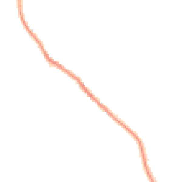 Night-time road noise heatmap for SG4 8SY