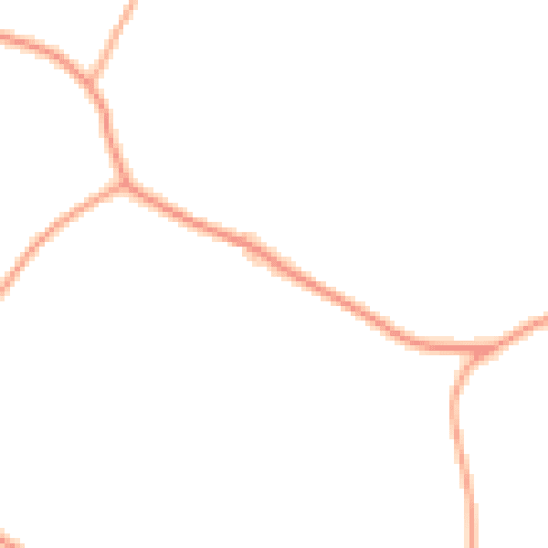 Daytime road noise heatmap for SG4 8SZ