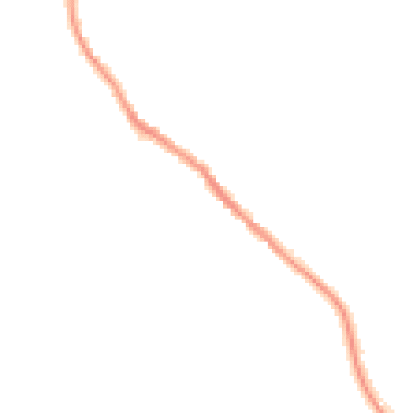 Night-time road noise heatmap for SG4 8TF