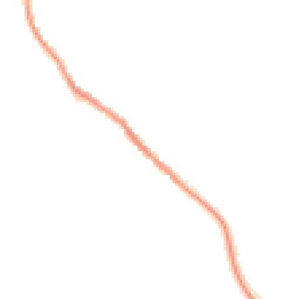 Night-time road noise heatmap for SG4 8UB