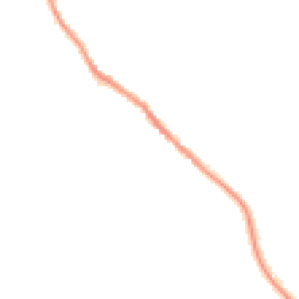 Night-time road noise heatmap for SG4 8UJ