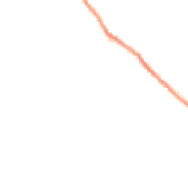 Night-time road noise heatmap for SG4 8UU