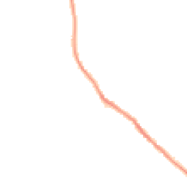 Night-time road noise heatmap for SG4 8WP