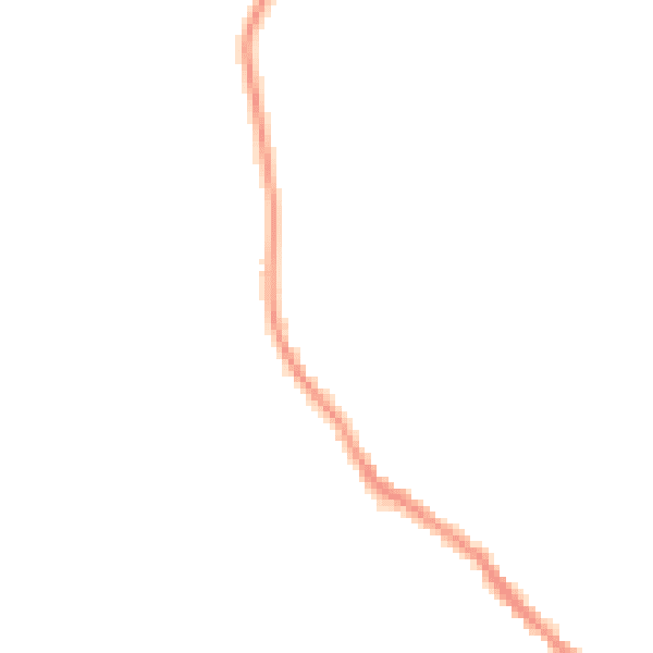 Night-time road noise heatmap for SG4 8XP