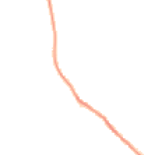 Night-time road noise heatmap for SG4 8XU