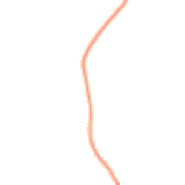 Night-time road noise heatmap for SG4 8YF