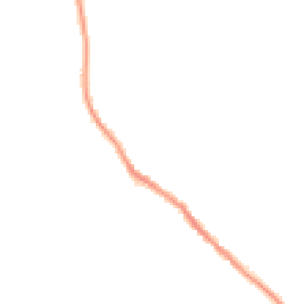 Night-time road noise heatmap for SG4 8YY