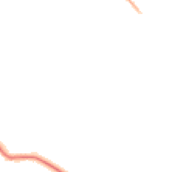 Night-time road noise heatmap for SG4 9NJ
