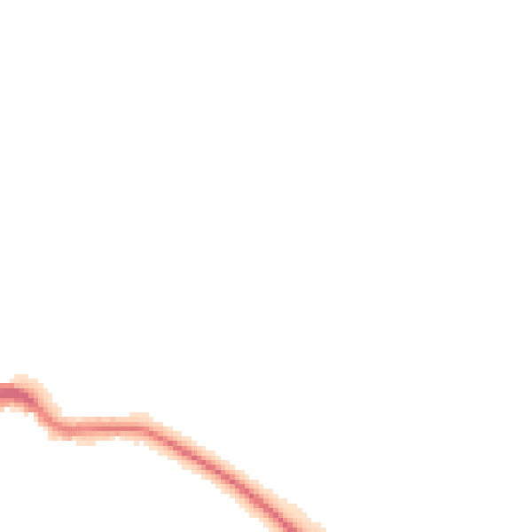 Night-time road noise heatmap for SG4 9NR