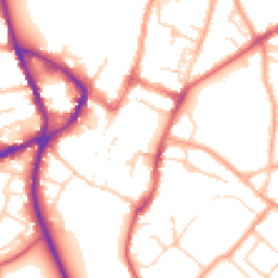 Daytime road noise heatmap for SG5 1AD