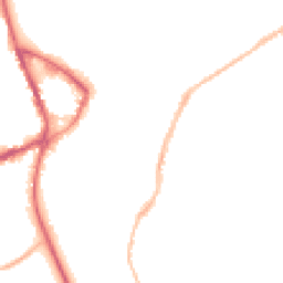 Night-time road noise heatmap for SG5 1AD